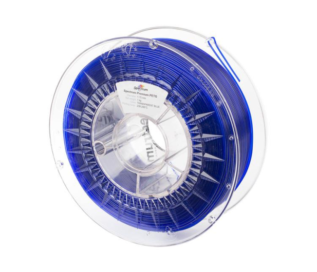Spectrum PETG Transparent Blue 1kg - 486441 - zdjęcie